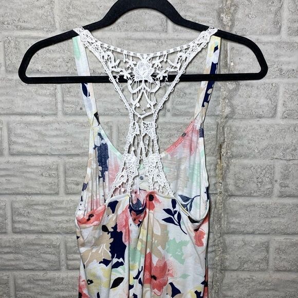 NWT MSRP $48 Catherine Malandrino Crochet Racerback Chemise Women's Size Small - Picture 7 of 7